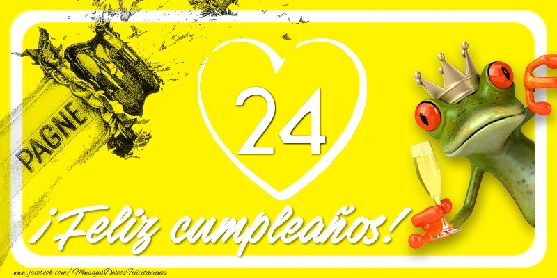 Feliz Cumpleaños, 24 años!