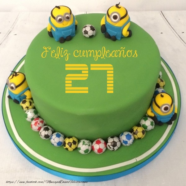 Feliz Cumpleaños, 27 años!