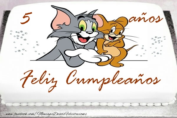 Feliz Cumpleaños 5 años