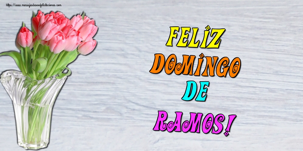 Feliz domingo de ramos!