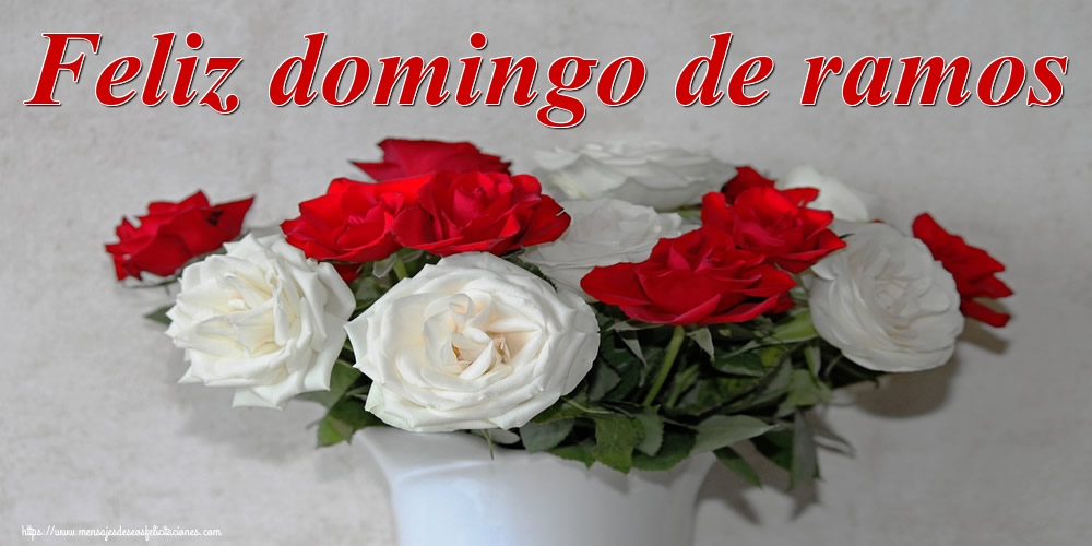 Feliz domingo de ramos