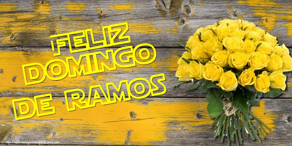 Feliz domingo de ramos