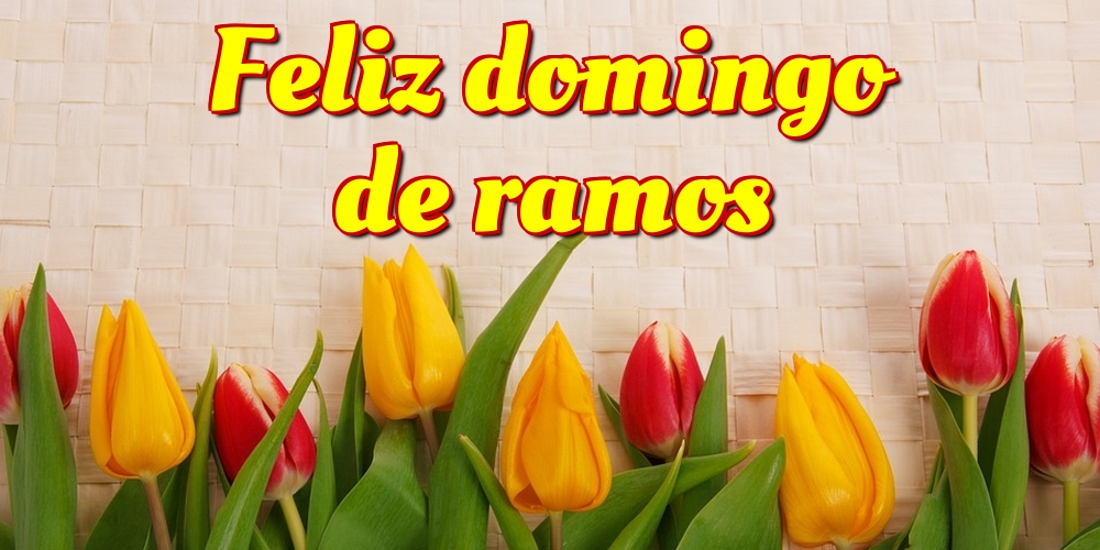 Feliz domingo de ramos