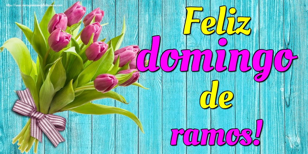 Feliz domingo de ramos!