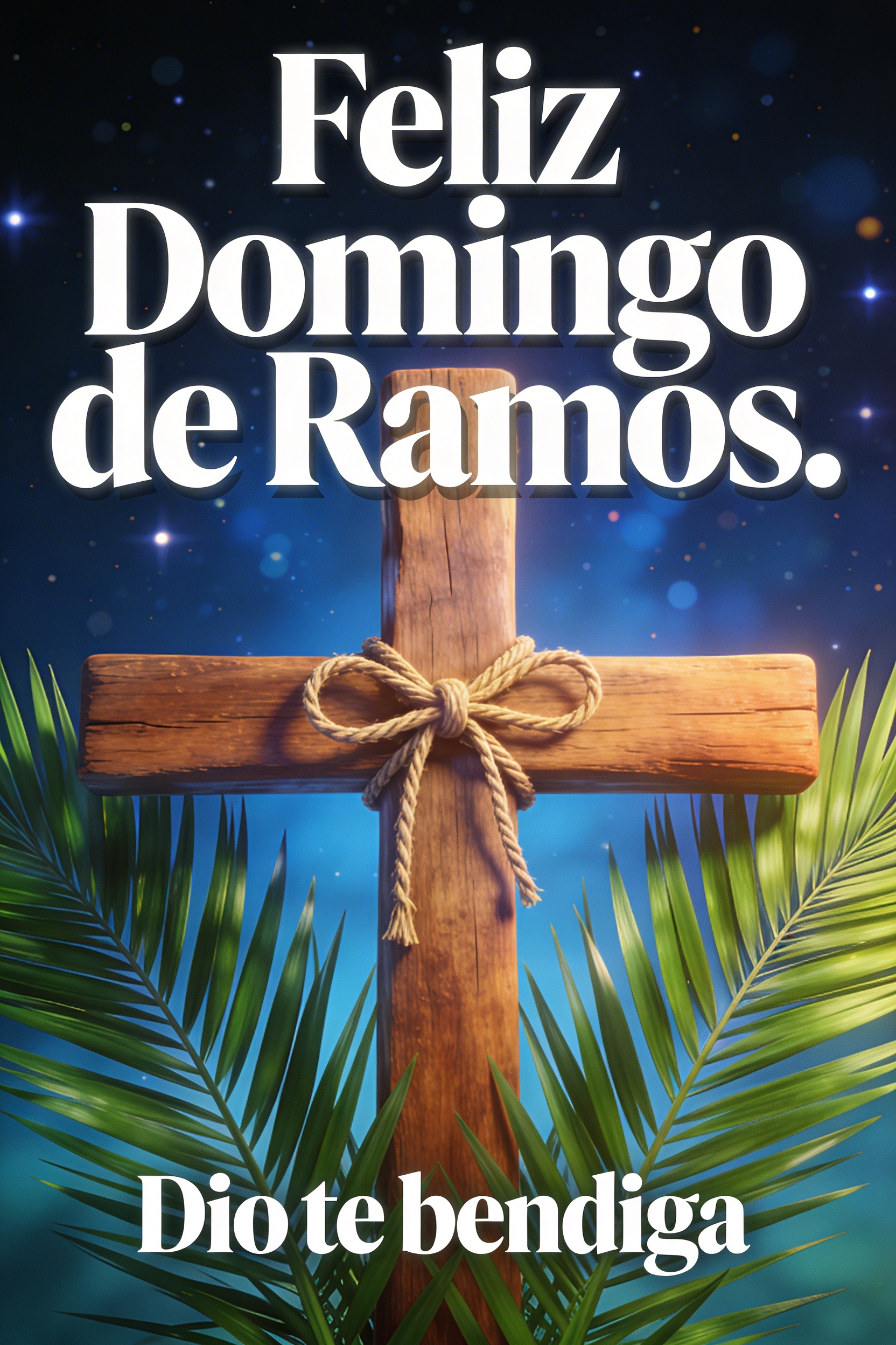 Feliz Domingo de Ramos. Dio te bendiga. ~ Teddy con flores