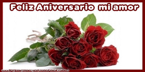 Feliz Aniversario mi amor