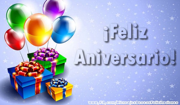 Feliz Aniversario!