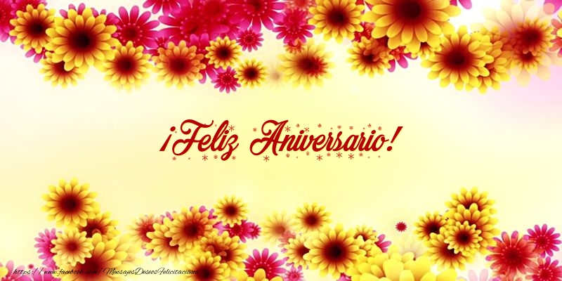 ¡Feliz Aniversario!