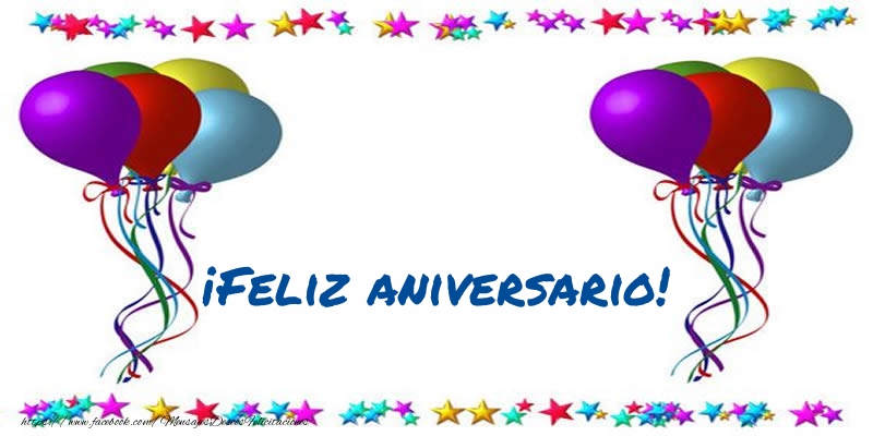 ¡Feliz aniversario!