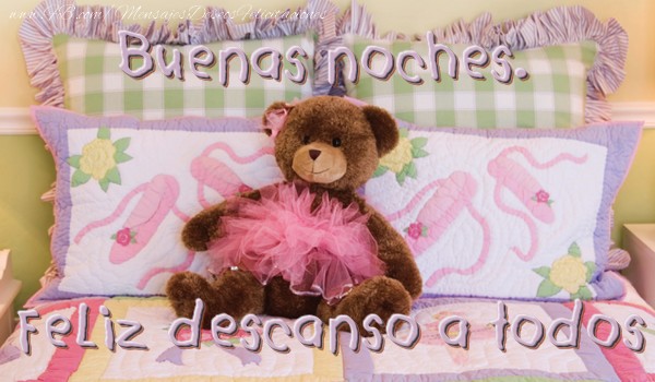 Buenas noches. Feliz descanso a todos