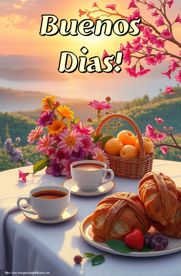 Felicitaciones de buenos días - Buenos Dias! - mensajesdeseosfelicitaciones.com