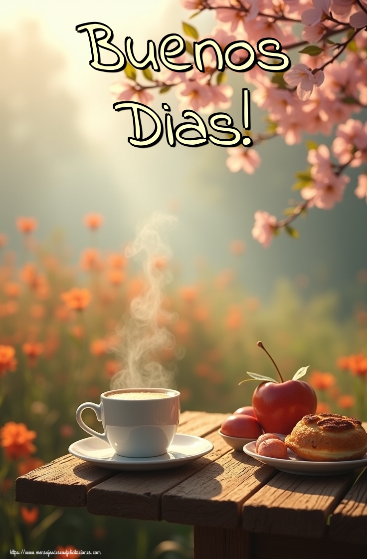 Felicitaciones de buenos días - Buenos Dias! - mensajesdeseosfelicitaciones.com
