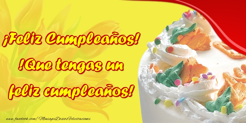 ¡Feliz Cumpleaños!