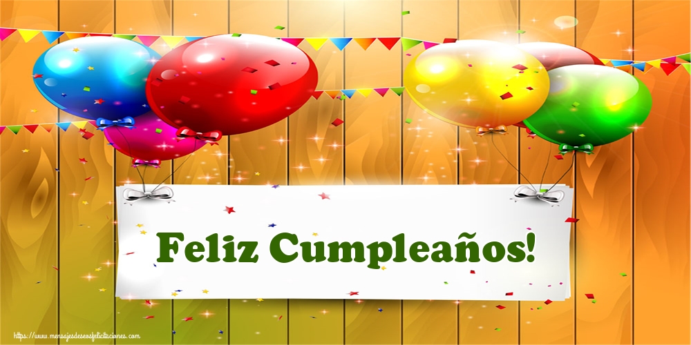 Feliz Cumpleaños!