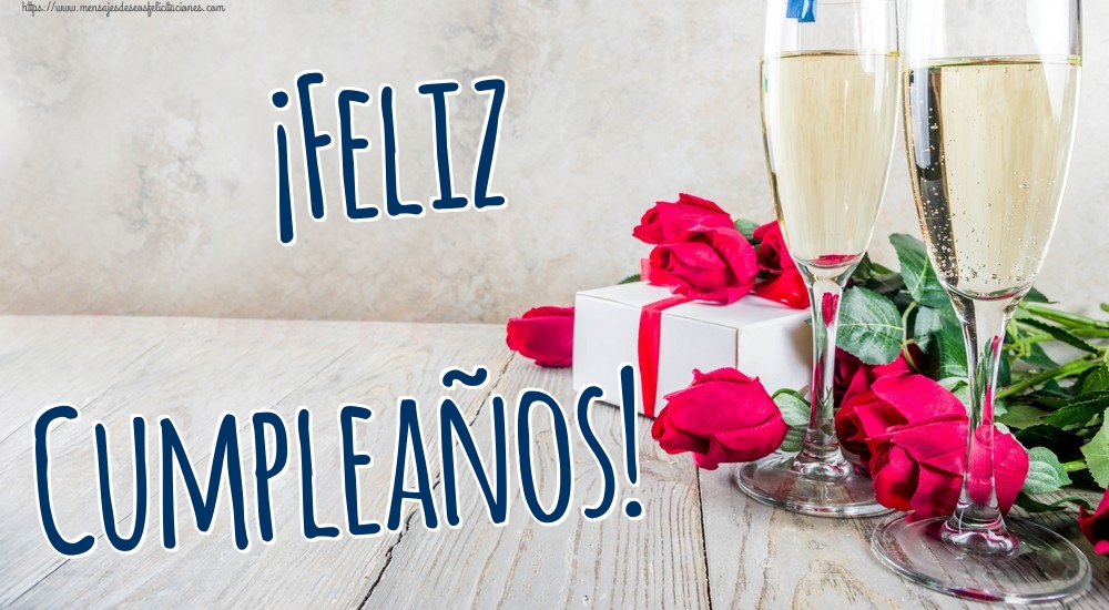 Felicitaciones de cumpleaños - ¡Feliz Cumpleaños! - mensajesdeseosfelicitaciones.com