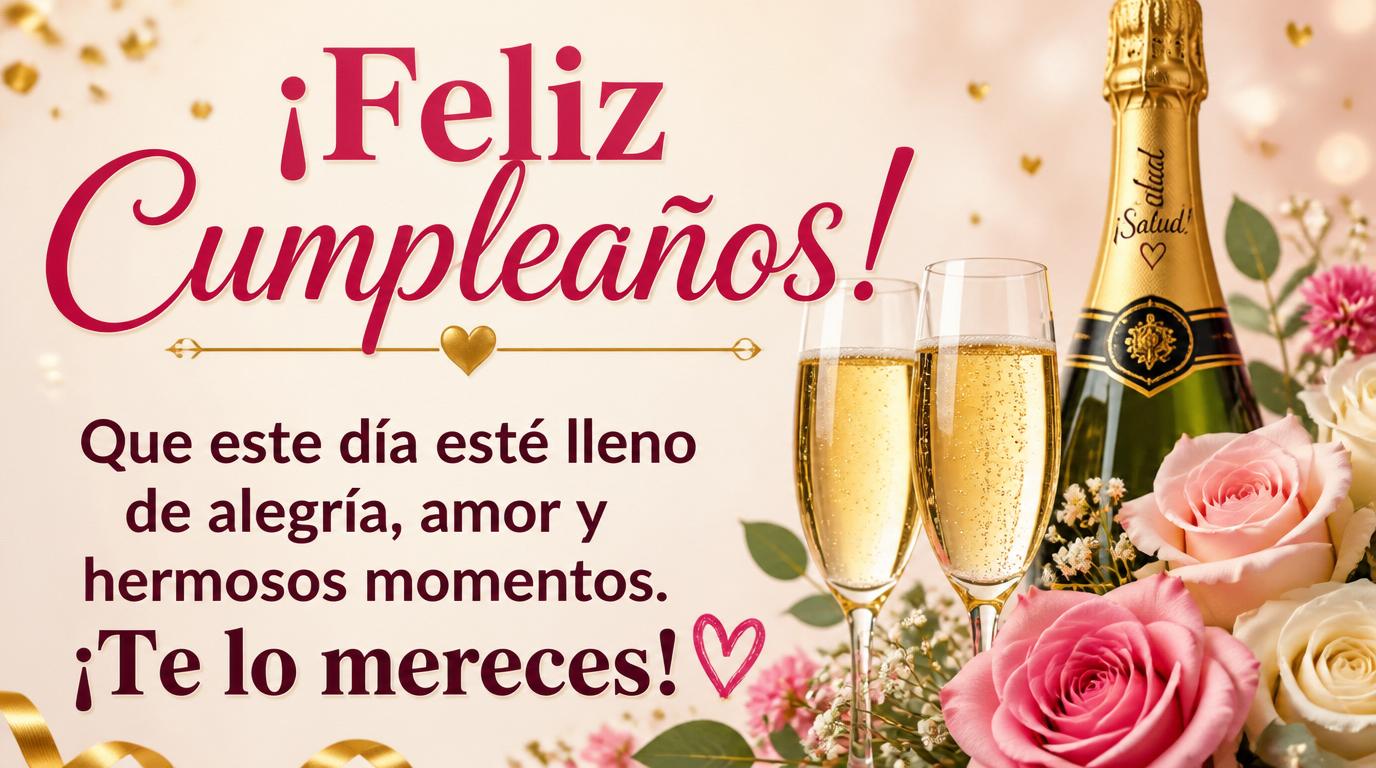 ¡Feliz cumpleaños!