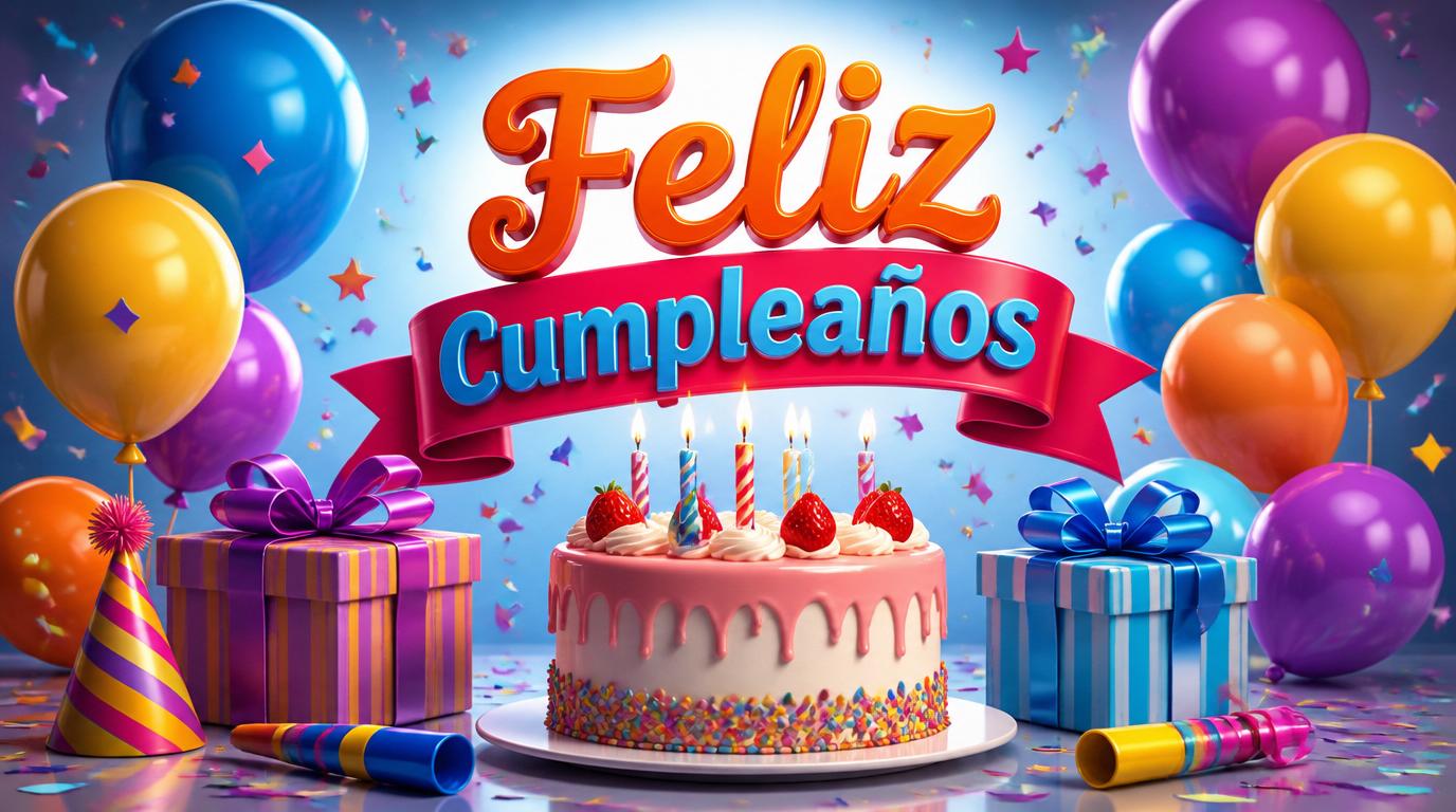Felicitaciones de cumpleaños - ¡Feliz cumpleaños! - mensajesdeseosfelicitaciones.com