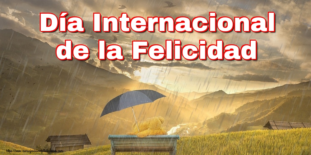 Día Internacional de la Felicidad