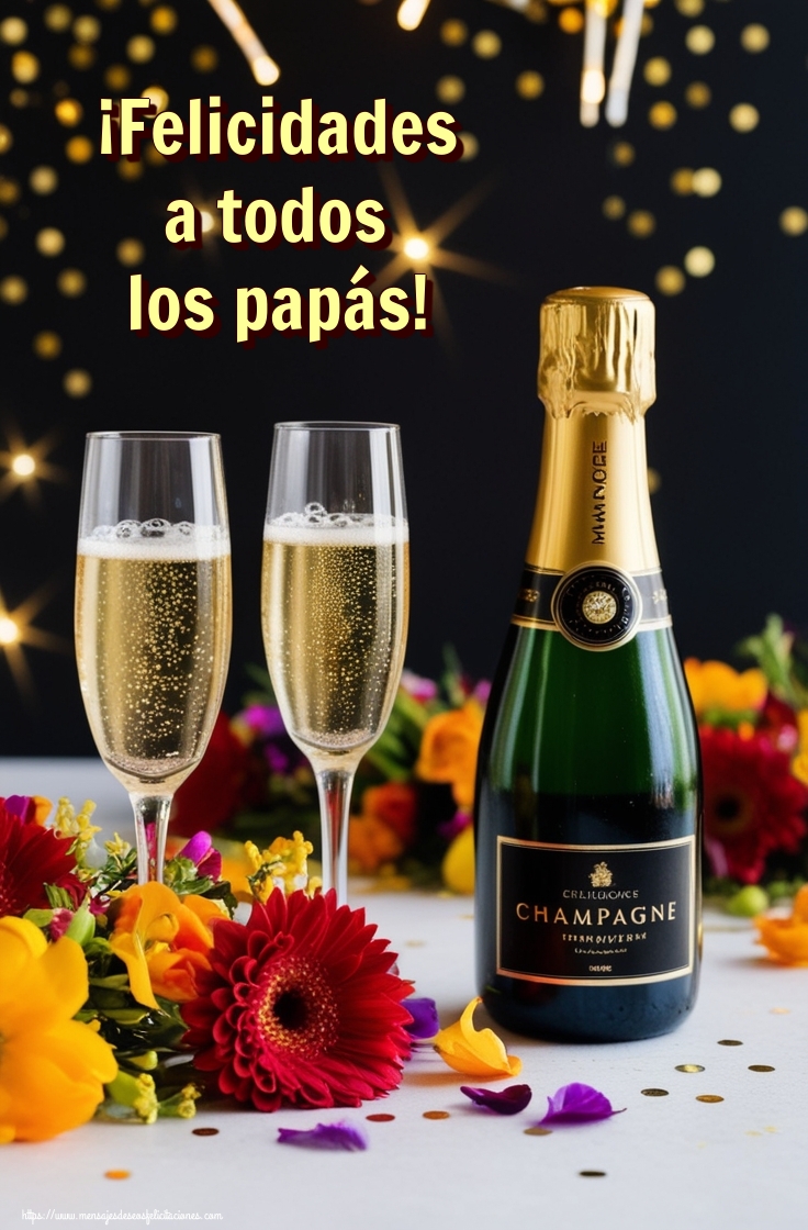 ¡Felicidades a todos los papás!