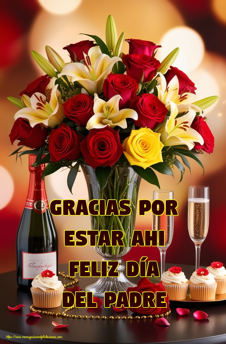 Gracias Por Estar Ahi Feliz Día Del Padre