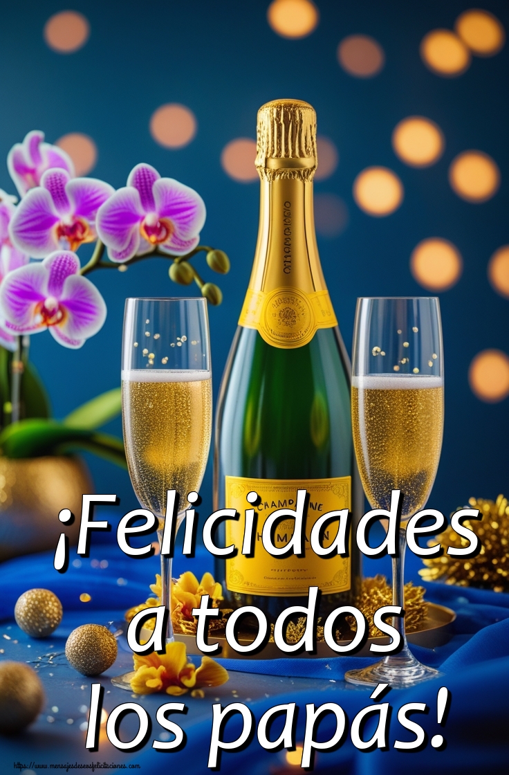 ¡Felicidades a todos los papás!