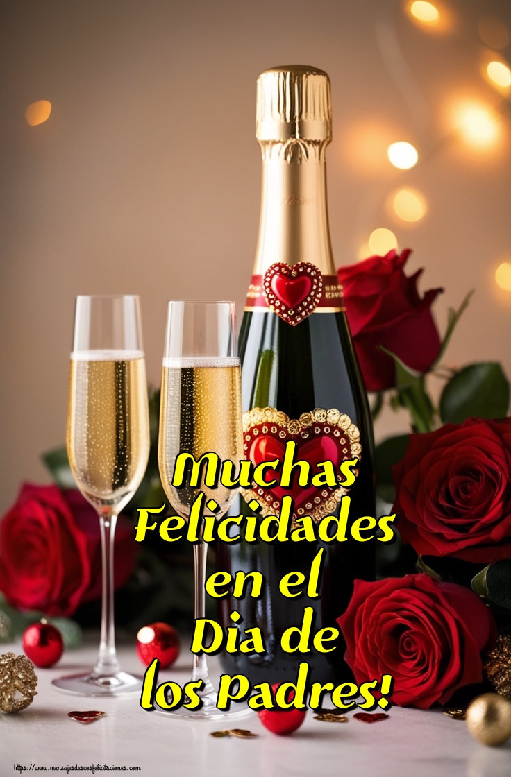 Muchas Felicidades en el Dia de los Padres!