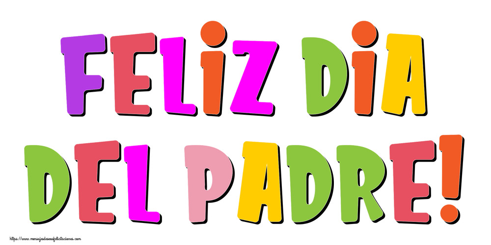 Feliz Dia del Padre!
