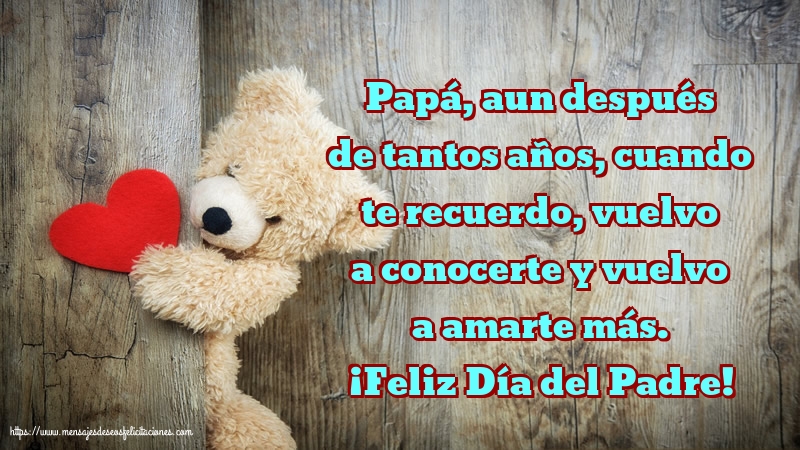 ¡Feliz Día del Padre!