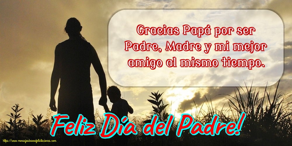 Feliz Día del Padre!