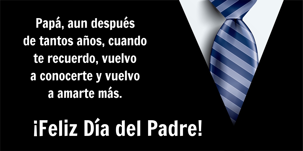 ¡Feliz Día del Padre!