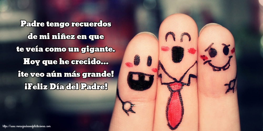 ¡Feliz Día del Padre!