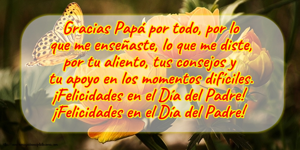 ¡Felicidades en el Día del Padre!