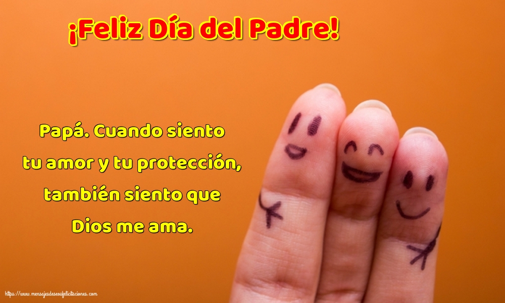 ¡Feliz Día del Padre!