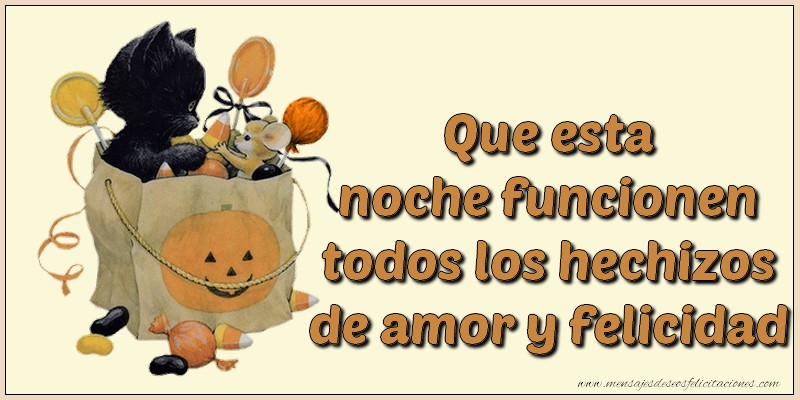 Que esta noche funcionen todos los hechizos