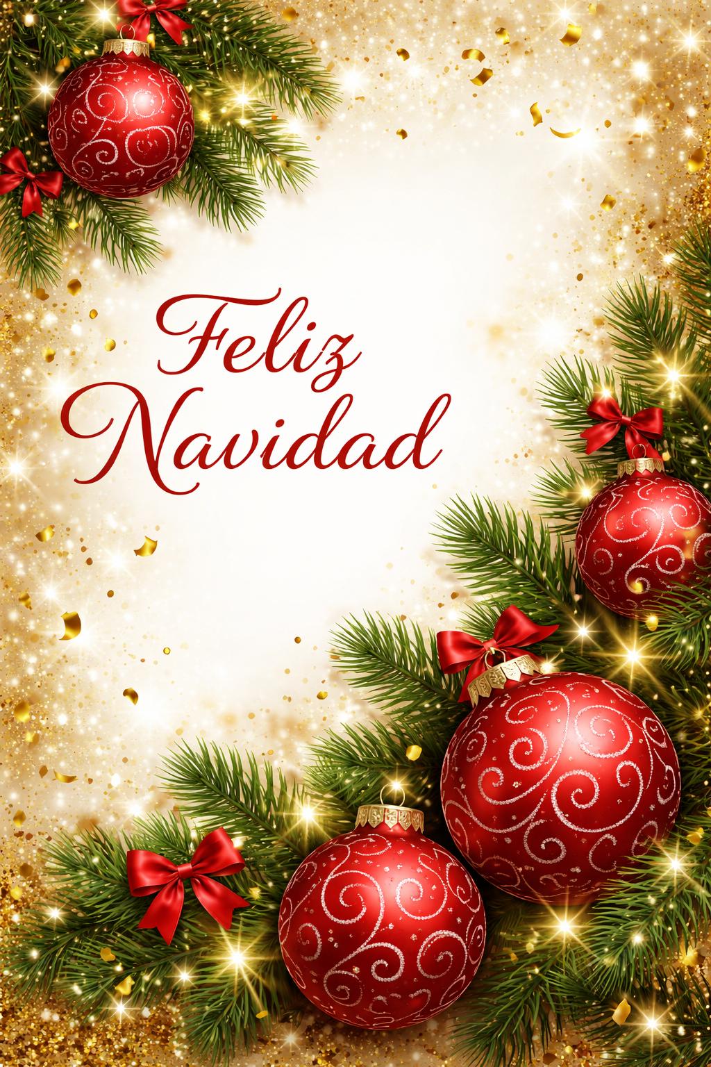 Feliz Navidad para todos en tu hogar