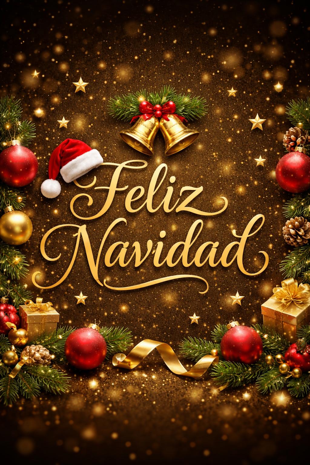 Felicitaciones de Navidad - Feliz Navidad para todos en tu hogar - mensajesdeseosfelicitaciones.com