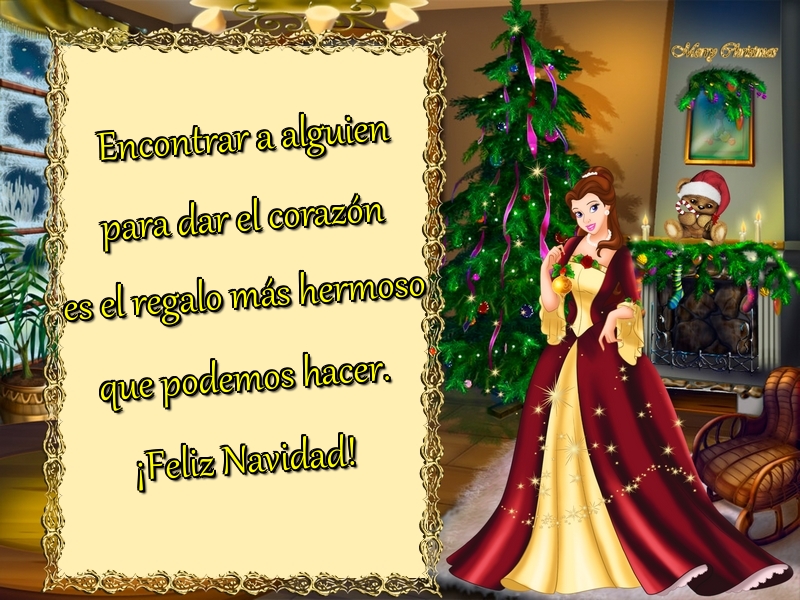 Encontrar a alguien para dar el corazón es el regalo más hermoso que podemos hacer. ¡Feliz Navidad!