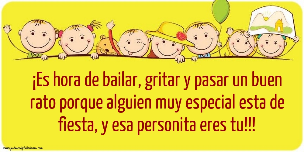 Es hora de bailar