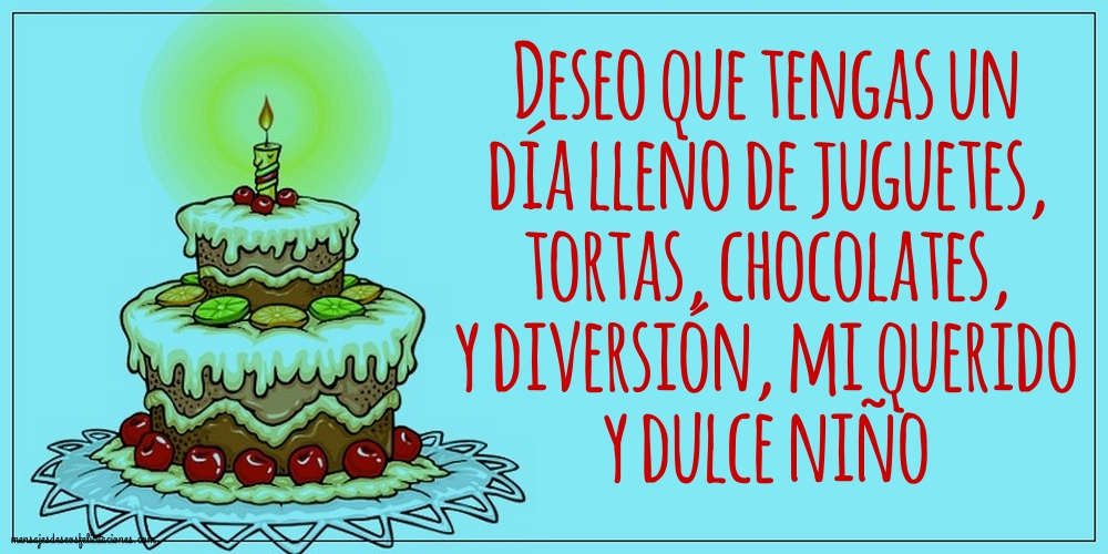 Deseo que tengas un día lleno de juguetes