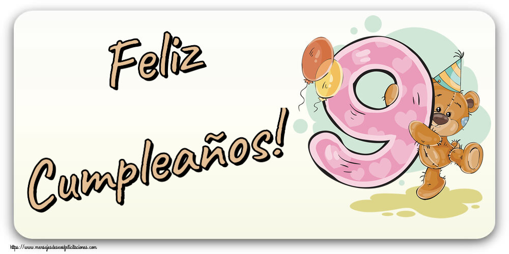 Feliz Cumpleaños! ~ 9 años