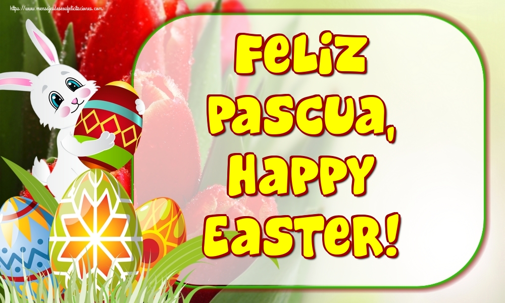 Feliz Pascua, Happy Easter!