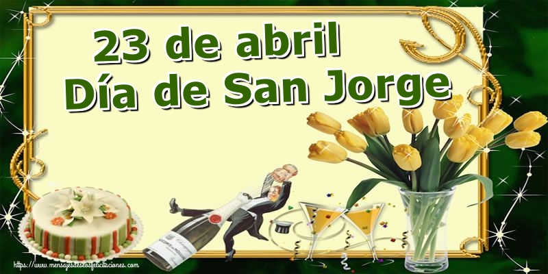 San Jorje 23 de abril Día de San Jorge
