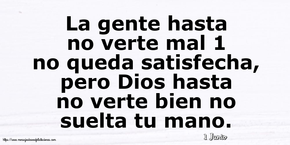 Felicitaciones para 1 Junio - 1 Junio -