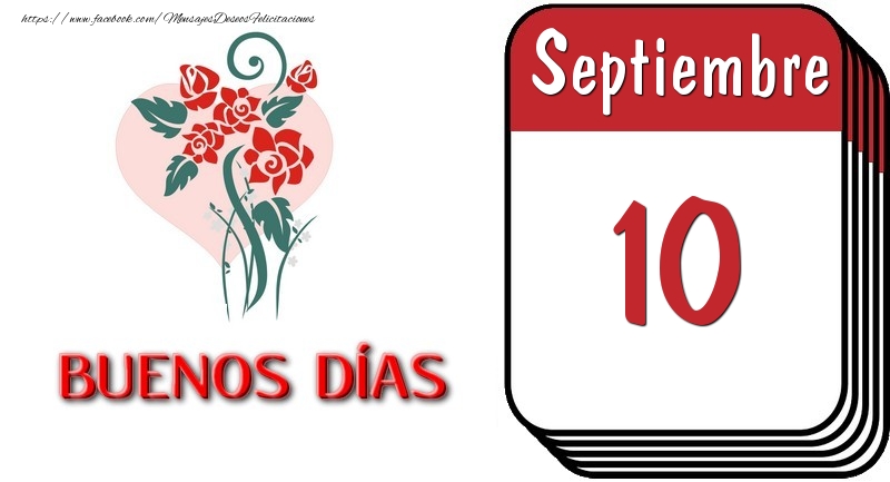 10 Septiembre BUENOS DÍAS