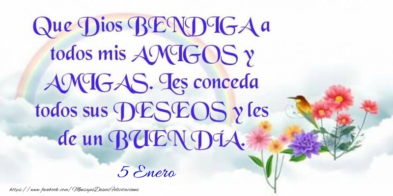 5 Enero - Buenos Días!