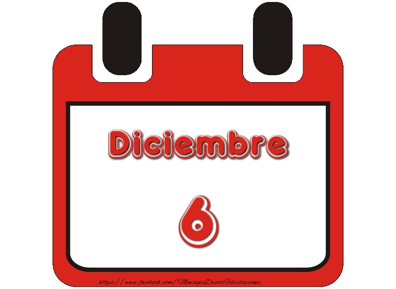 Felicitaciones para 6 Diciembre - Diciembre 6