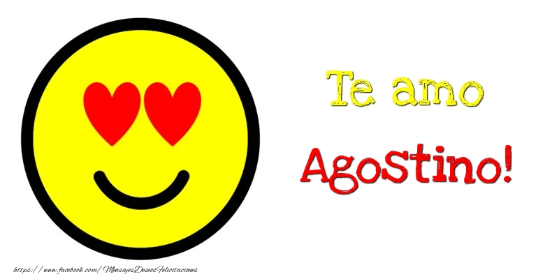 Felicitaciones de amor - Emoticones | Te amo Agostino!