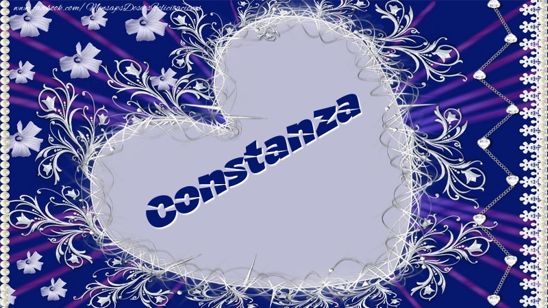 Felicitaciones de amor - Constanza