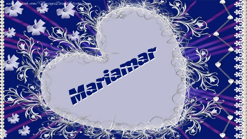 Felicitaciones de amor - Corazón | Mariamar