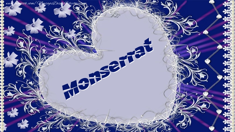 Felicitaciones de amor - Monserrat